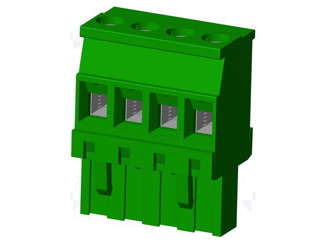 Connector: ontkoppelbare terminal strip; stekker; vrouwelijk Connector: ontkoppelbare terminal strip; stekker; vrouwelijk